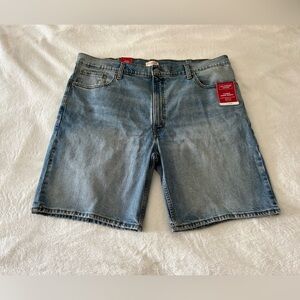 Levi Strauss Signature Men’s Size 42 Relaxed Fit Classic Denim Shorts New @